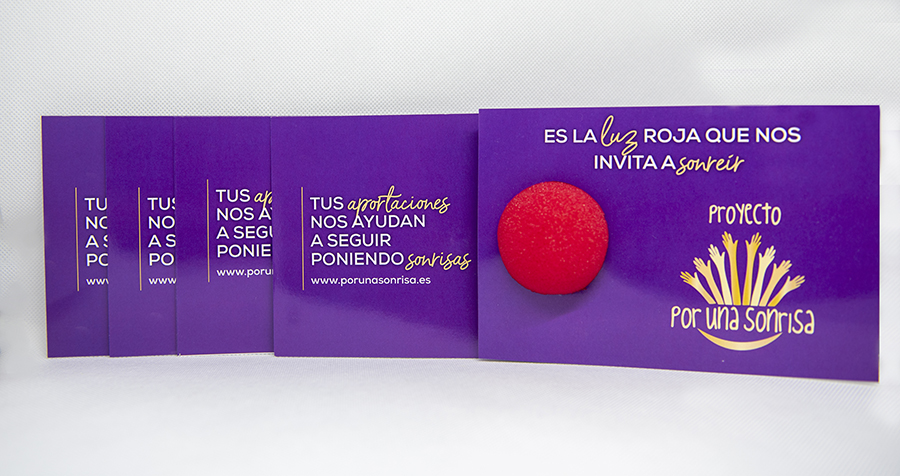 NARIZ ROJA POR UNA SONRISA